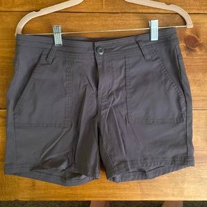 Grey Prana Halle Shorts